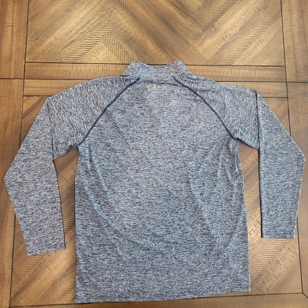 Under Armour Partial Zip Blue Jacket Medium - Picture 5 of 5